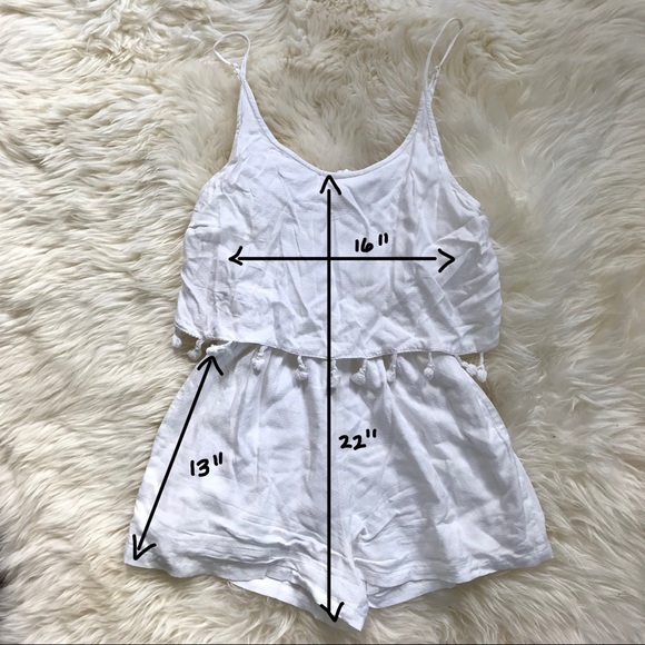 Pimkie Tassel Romper BNWOT - Picture 4 of 4